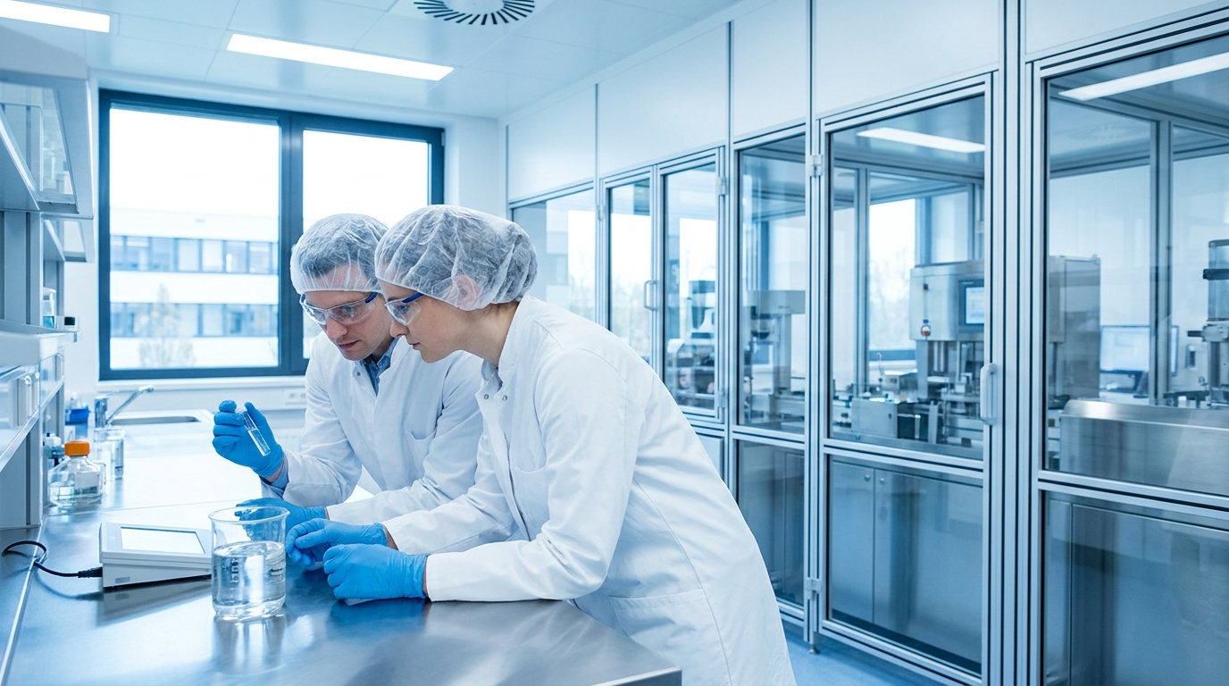 Moderne deutsche Produktions- und Laborumgebung von CollaPure®